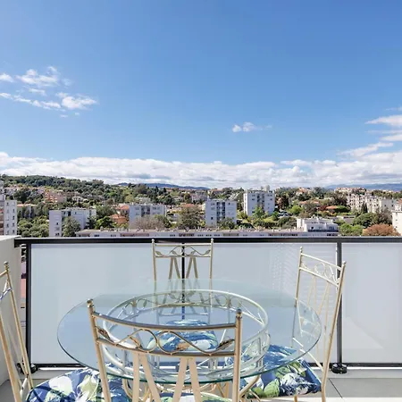 Upstays Terrace Parking 39m * Cannes